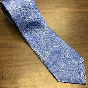 Blue Stafford Performance Silk Tie